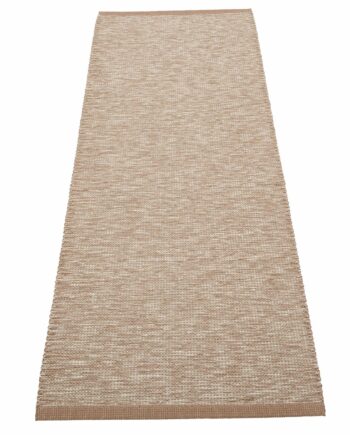 Pappelina Sam Gulvtæppe 225x70 Cm  Brown Linen