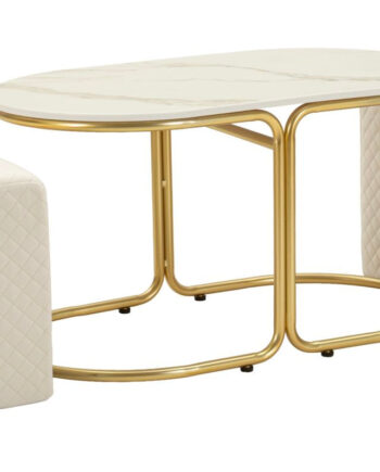 Relax Coffee Bord Med   Skamler Cm 79x45x44-42x37x37