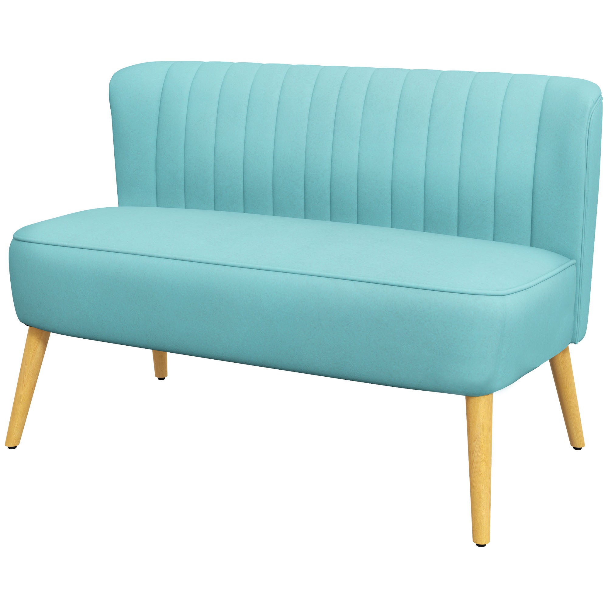 Retro Design -personers Sofa Træben 117 Cm 56 Cm 77 Cm Grøn