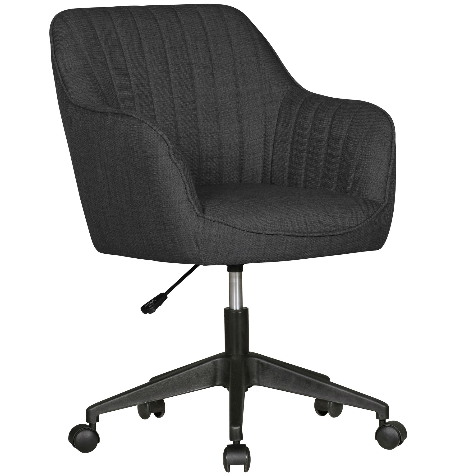 Retro Kontorstol Anthracitgrå
