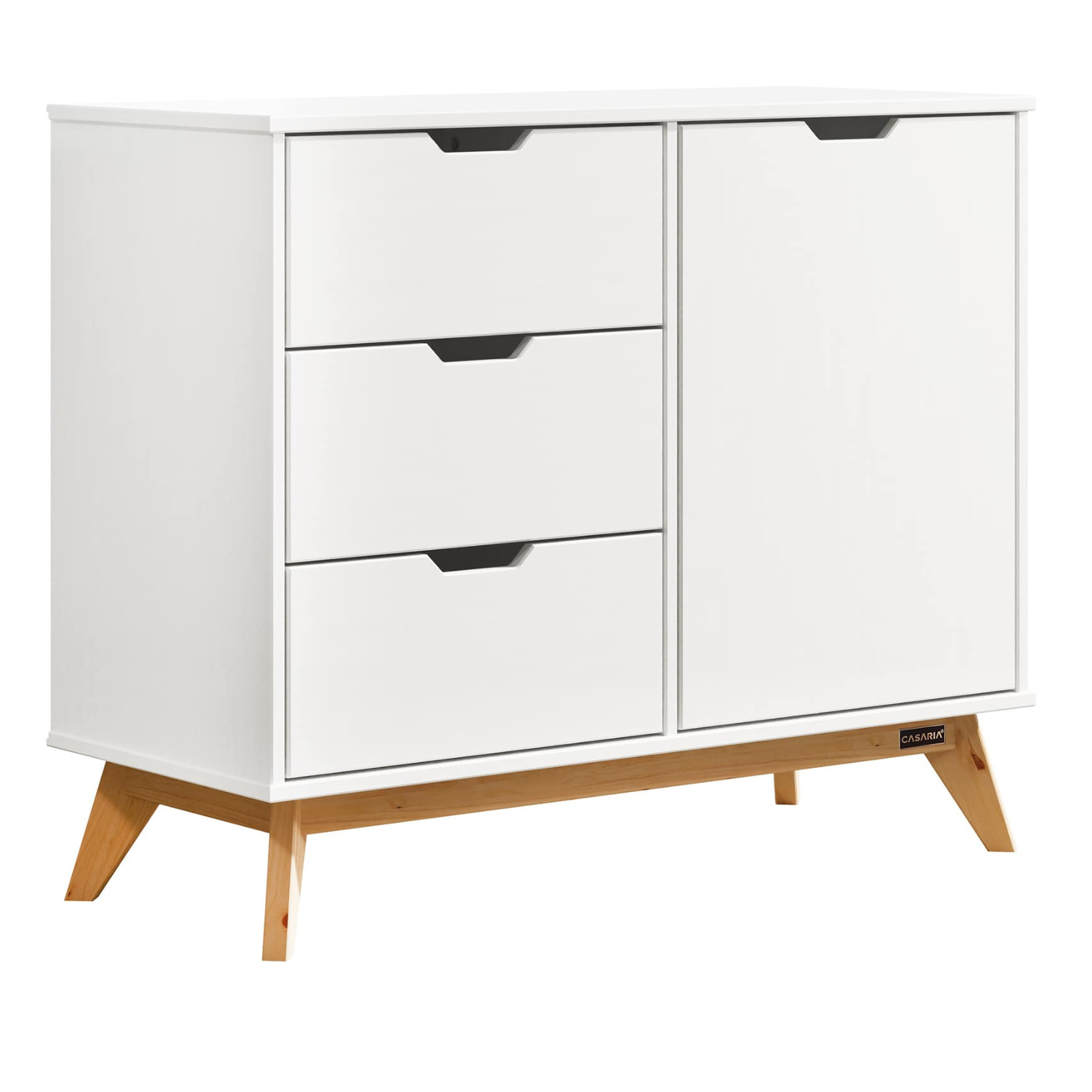 Skænk Borneo Hvid Naturfyr 96x40x79cm Fscâ  Certificeret