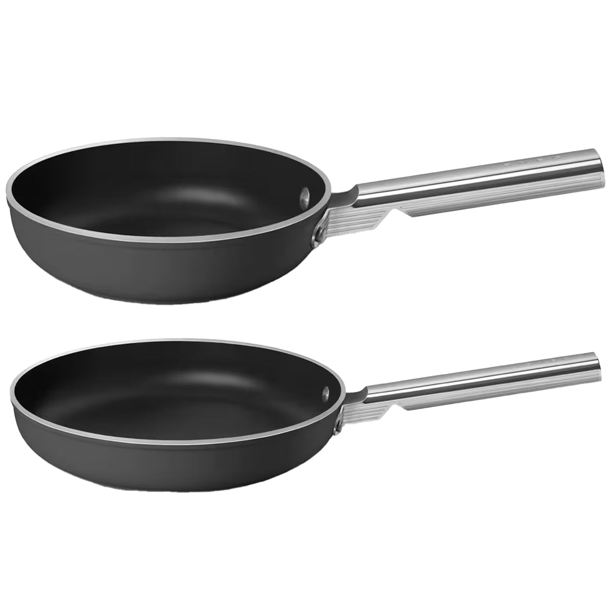 Smeg Pandesæt 20 Og 28 Cm  Sort