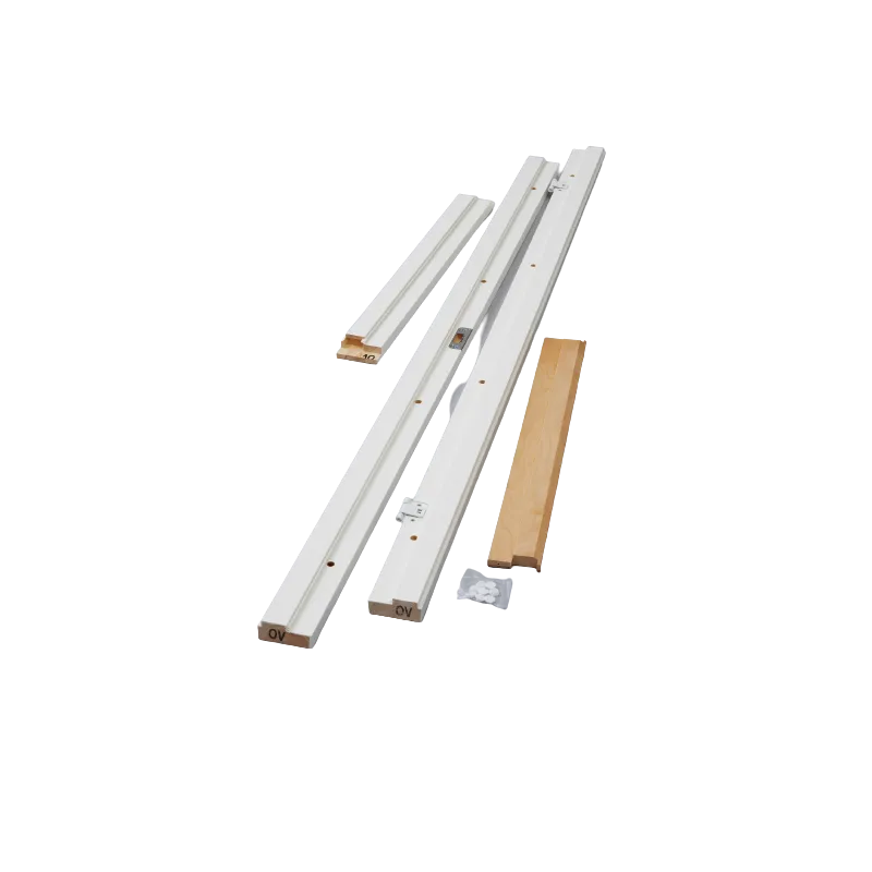 Swedoor 121mm  Karm Hvid Med Bøgebund M15x21   1513x2089