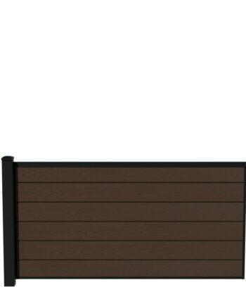 Wimex Fag Glyngøre Superb T90  -profil Wpc Teak Pulverlak Stolpe 900   1893 Mm