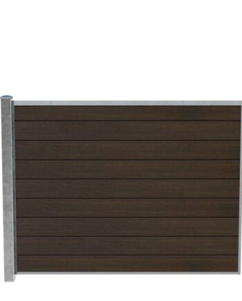 Wimex Fag Livø Prime T140  -profil Wpc Matbrun Galv  Stolpe 1400   1893 Mm