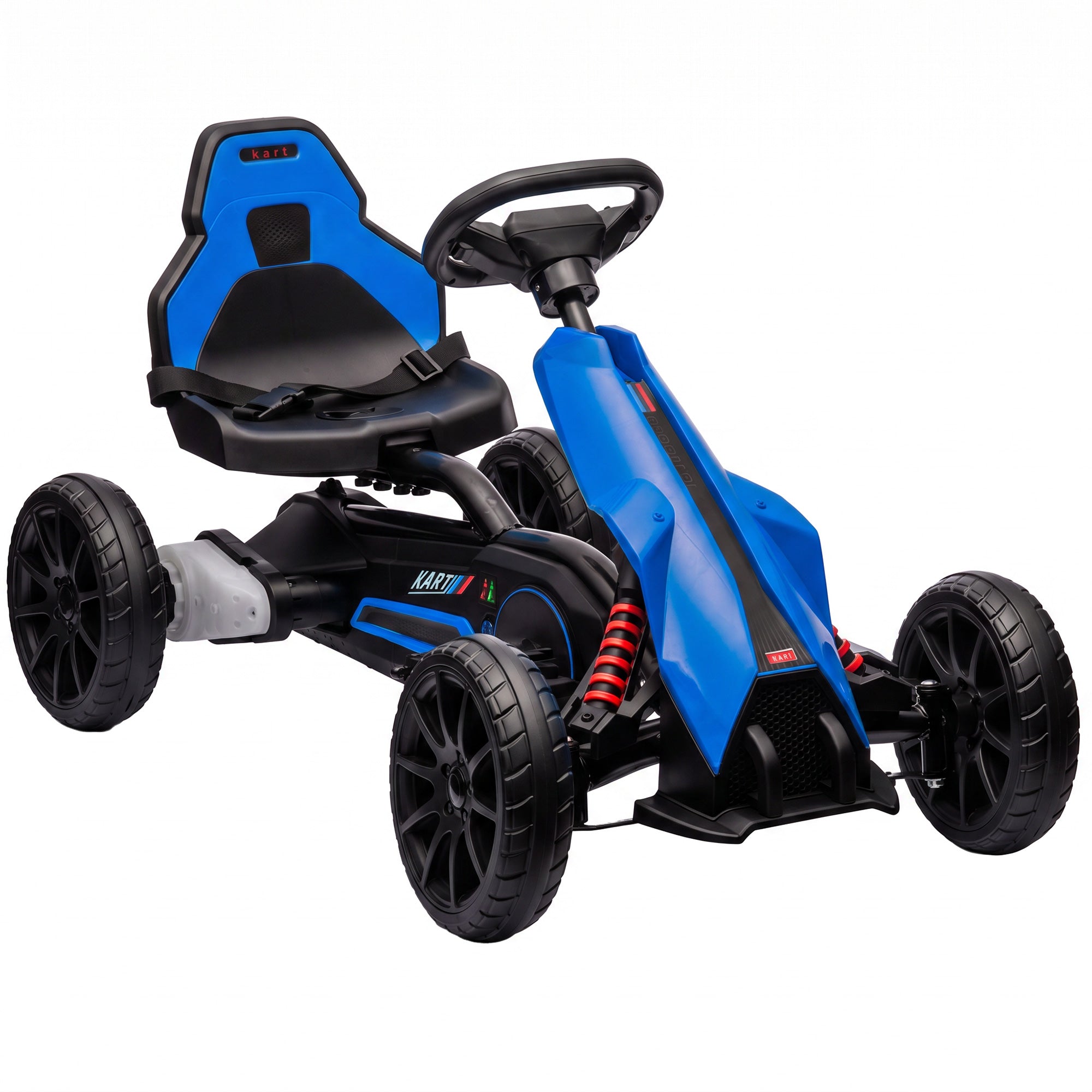 Elektrisk Gokart Til Børn 12v - Km Gokart Til - -årige Blå