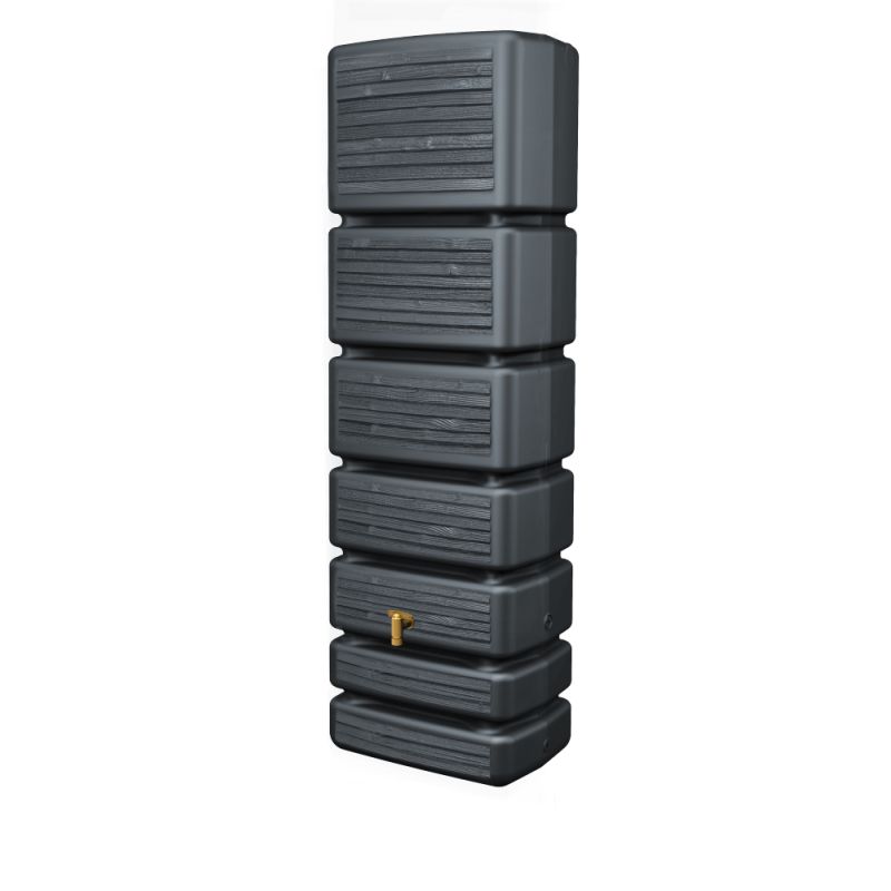 Garantia Slim Wood Regnvandsbeh 350l Antracit