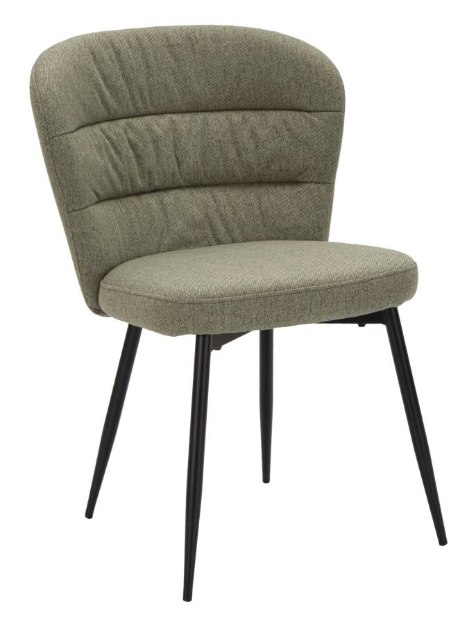 Glam Stol   Træ  Metal  Stof   58x60x5 Cm