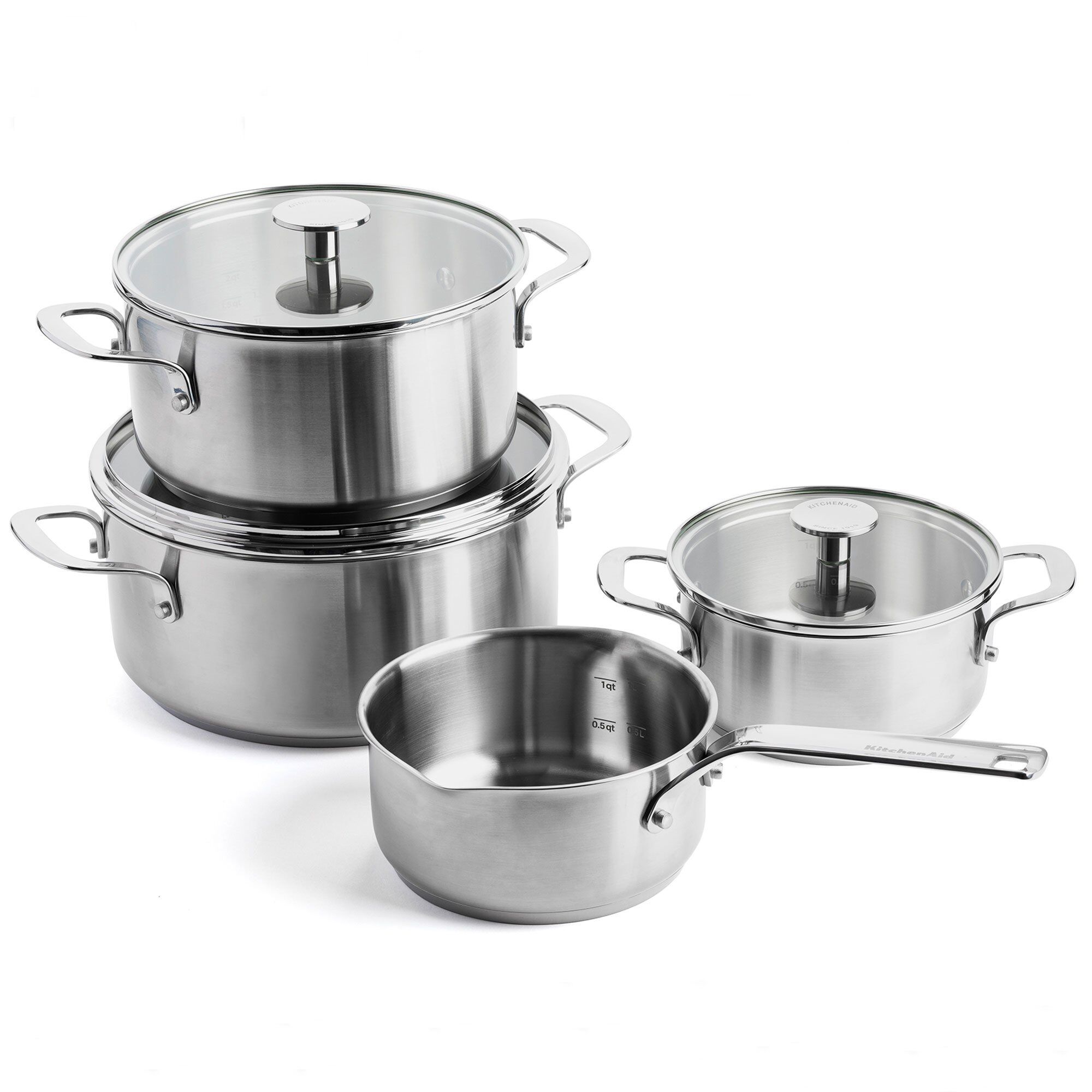 Kitchenaid Grydesæt Dele Rustfrit Stål