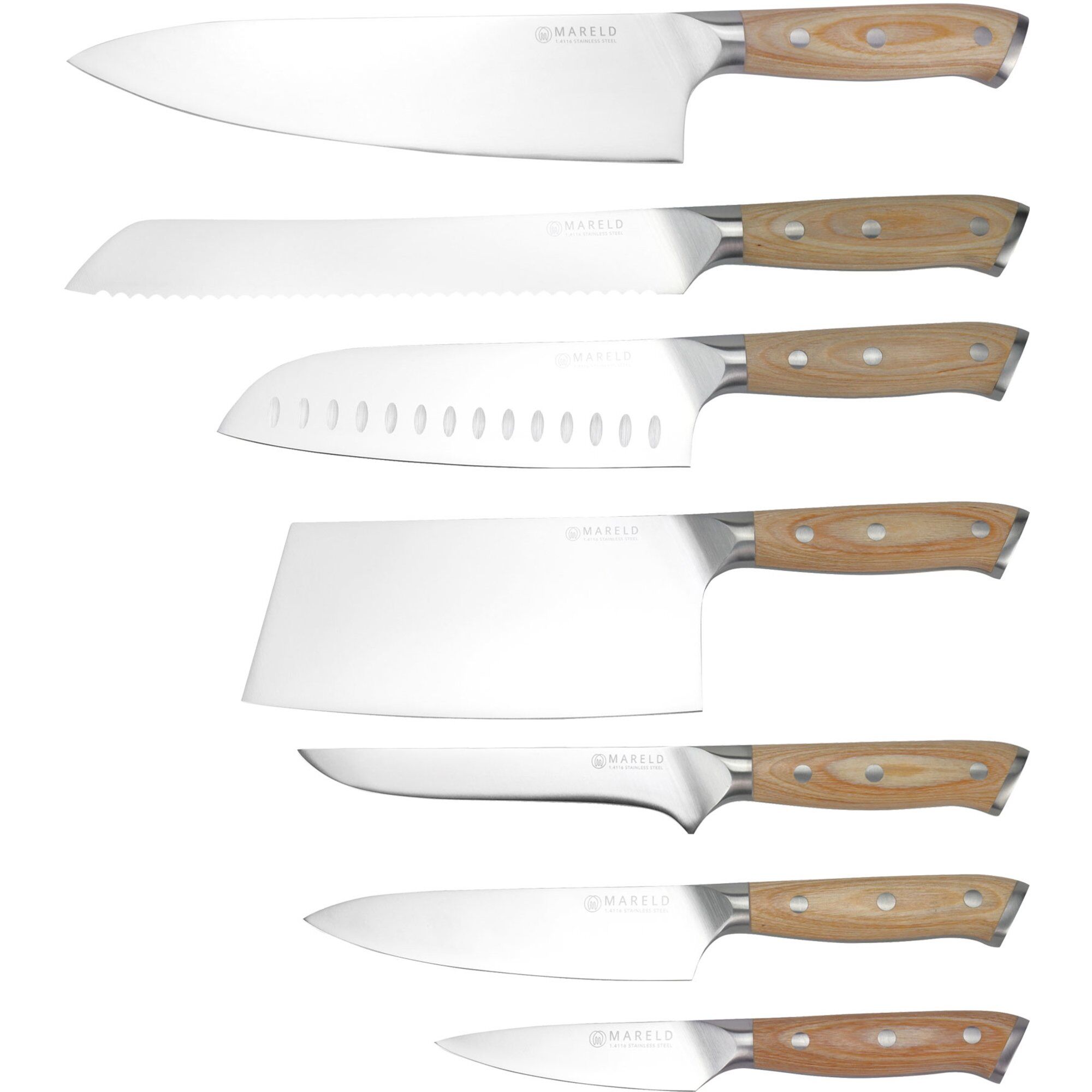 Mareld Knivsæt Dele