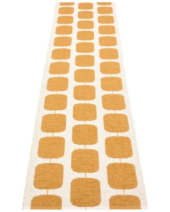 Pappelina Gulvtæppe Sten  70   300 Cm  Ochre Vanilla