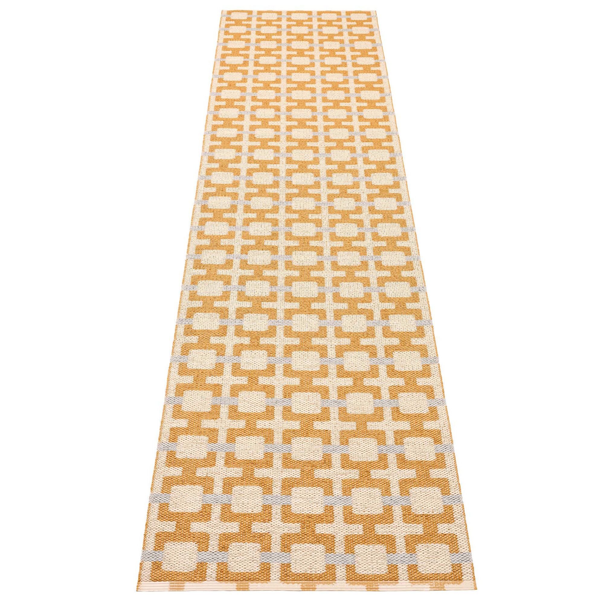 Pappelina Tom Gulvtæppe 300 70 Cm Ochre Cream Sage