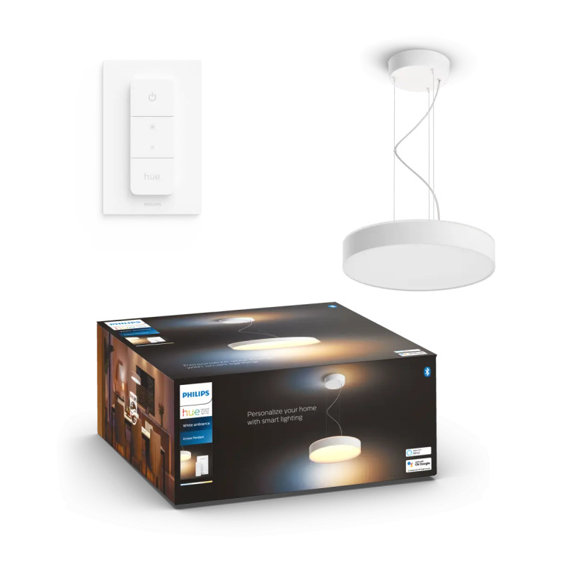 Philips Hue Enrave White Ambiance Led Pendel Hvid 33 5w Bluetooth