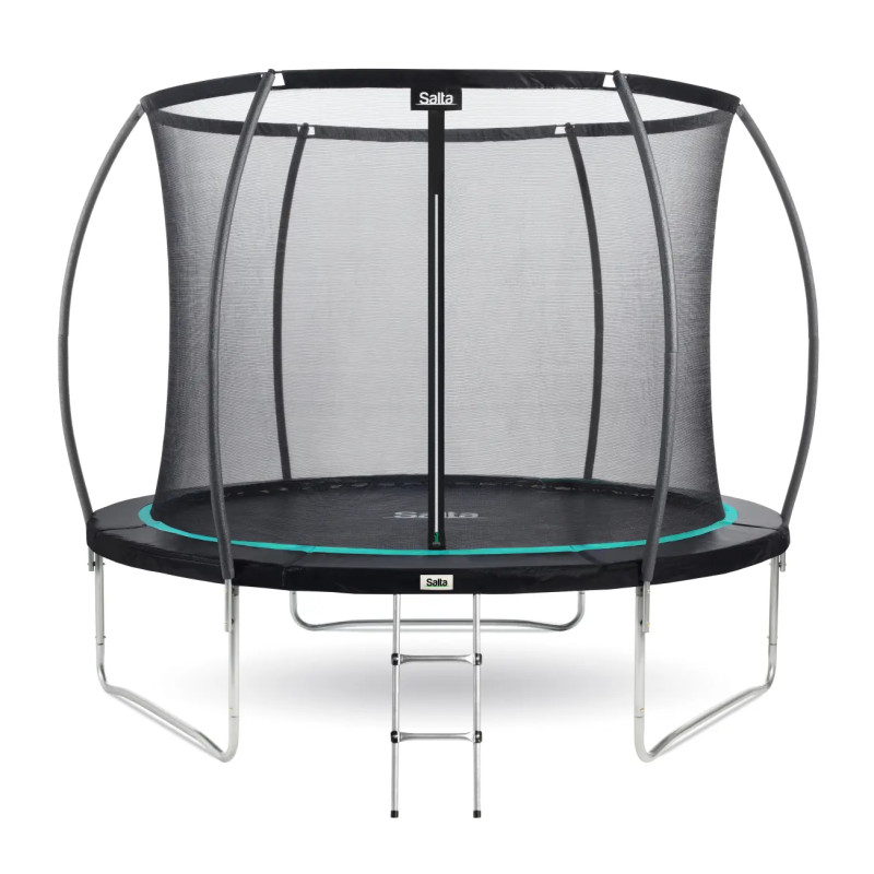 Salta Cosmos Trampolin ø305 Cm Sort Inkl Stige Og Sikkerhedsnet