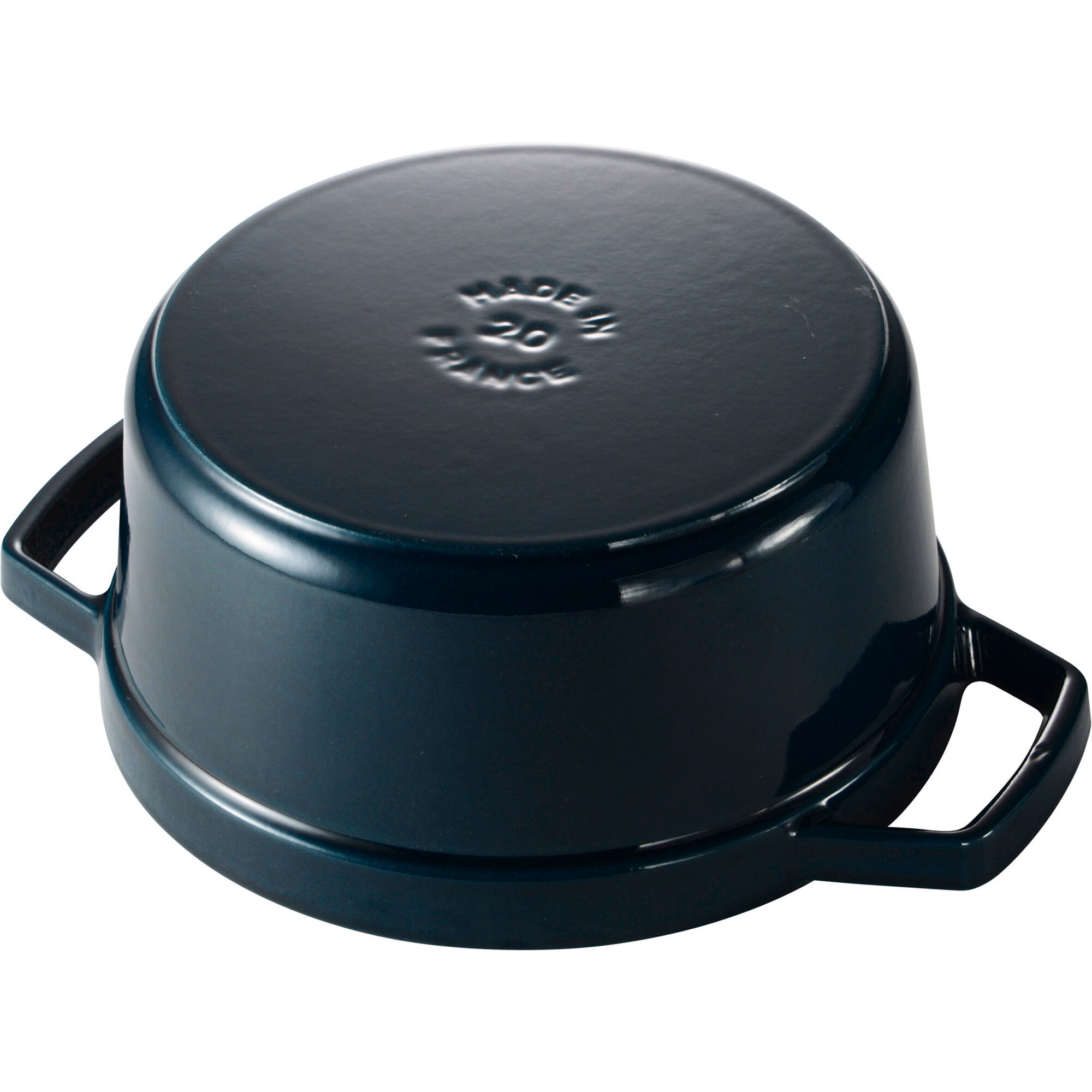 Staub La Cocotte Rund Støbejernsgryde 20 Cm          La Mer